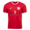 Maillot de Supporter Pologne LEWANDOWSKI 9 Extérieur Coupe du Monde 2022 Pour Homme